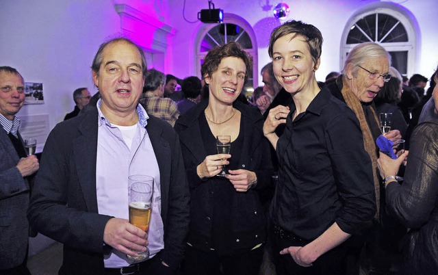 Abschiedsparty fr  Stefanie Stegmann ...ller Karl-Heinz Ott und Annette Pehnt.  | Foto: Thomas Kunz