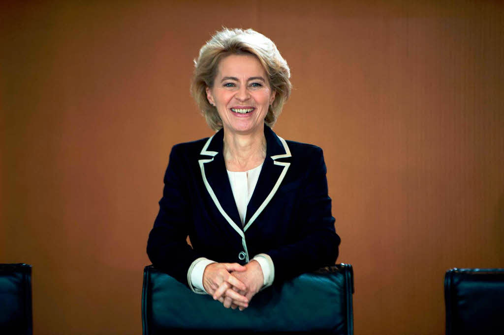 Verteidigungsministerin Ursula von der Leyen, CDU
