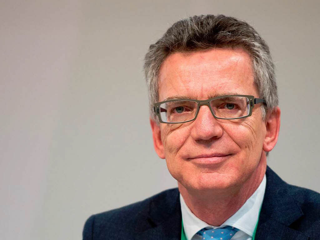 Innenminister Thomas de Maiziere, CDU