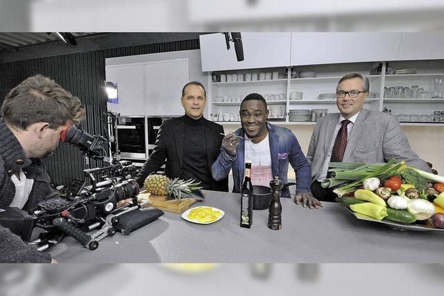 Das Kchen- wird zum Fernsehstudio