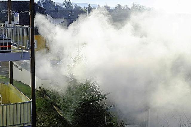 Rauchentwicklung erschreckt Anwohner