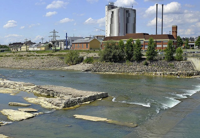 Der Rheinuferrundweg bers Kraftwerk  ... Steg sollen deshalb geprft werden.    | Foto: Archiv: Bhm-Jacob