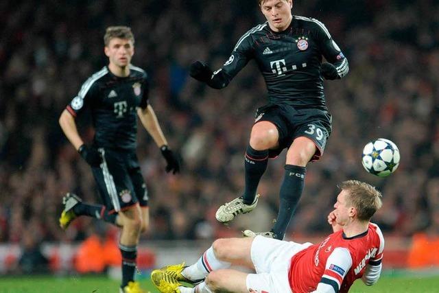 Titelverteidiger FC Bayern trifft in Champions League auf Arsenal