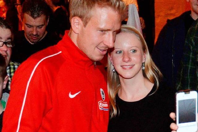 Fotos: Der SC Freiburg und seine Fans feiern Weihnachten