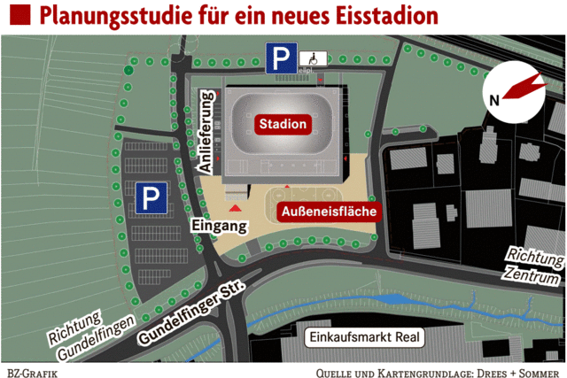 Eishallen-Gutachten besttigt: Halle doppelt so teuer wie geplant