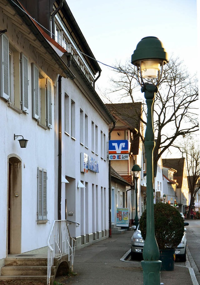 Die Schlsselstrae  in Neuenburg wird...n grundlegend ihr Aussehen verndern.   | Foto: Julia Jacob