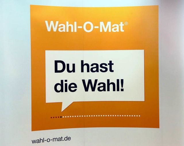 Der &#8222;Wahl-O-Mat&#8220; ist der Suchbegriff des Jahres 2013.   | Foto: dpa