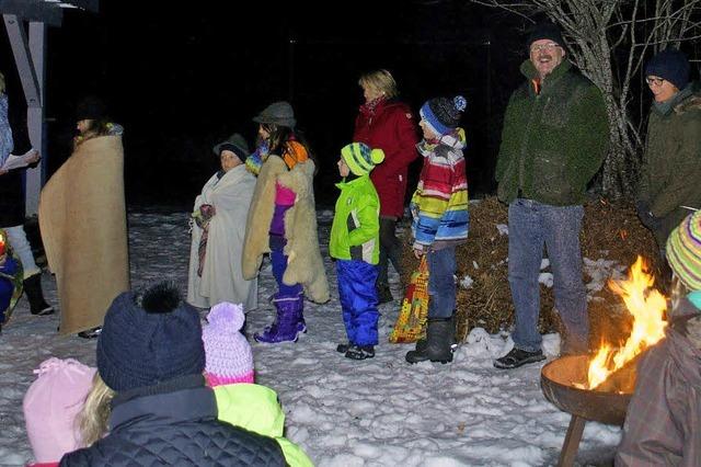 Familien laden zum feiern ein