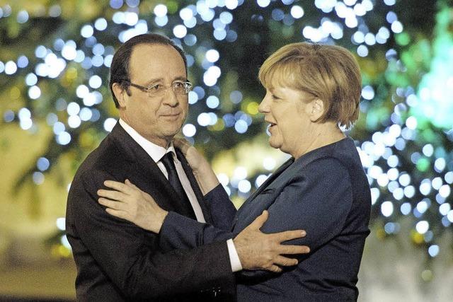 Antrittsbesuch bei Hollande