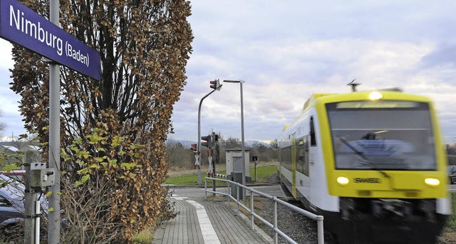Mehr Verkehr auf der Kaiserstuhlbahn-O...llen sie sich an den Kosten beteiligen  | Foto: Markus Zimmermann               