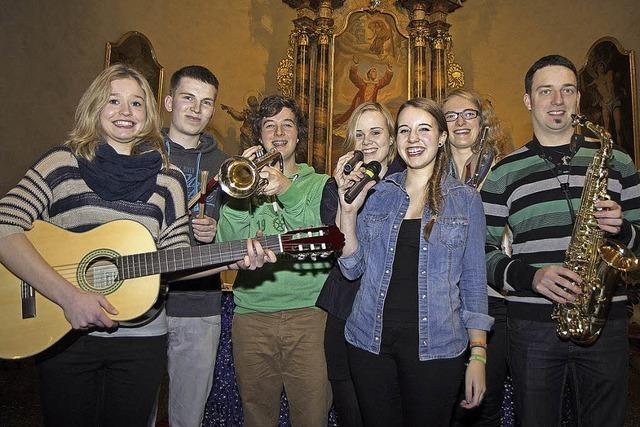 Ministrantenband spielt Kirchenkonzert fr Rom