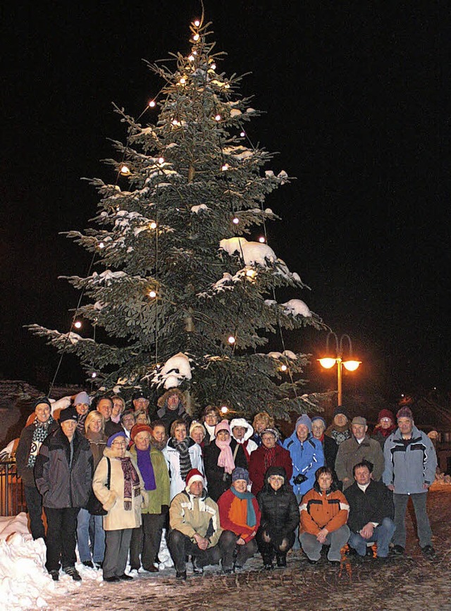 Der Johanneschor Todtnau ist auf Weihnachten eingestimmt.   | Foto: Privat