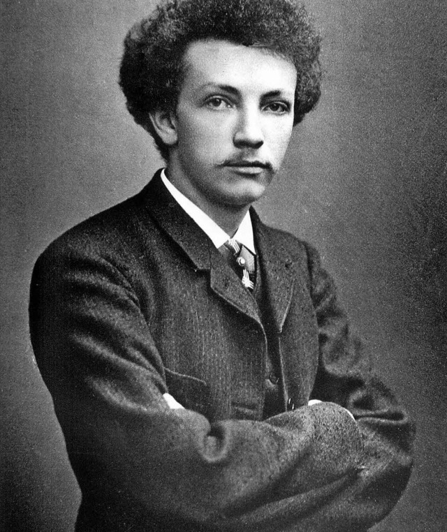 Richard Strauss in seiner Sturm- und Drangzeit (1888)   | Foto: dpa