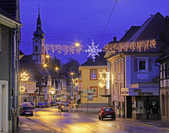 weihnachtliches Herbolzheim  | Foto: Hans-Peter Ziesmer