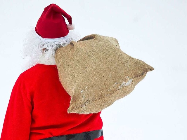Personifizierter Winter:  der Weihnachtsmann  | Foto: dpa