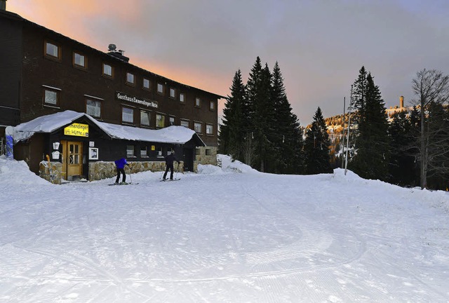 Die Emmendinger Htte auf dem Feldberg...chst gelegene Adresse der Kreisstadt.   | Foto: Dieter Erggelet