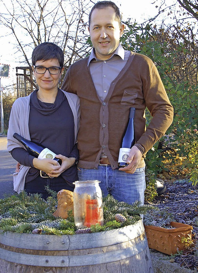 Barbara und Martin Frey sind stolz auf den Erfolg  | Foto: Frank Kiefer