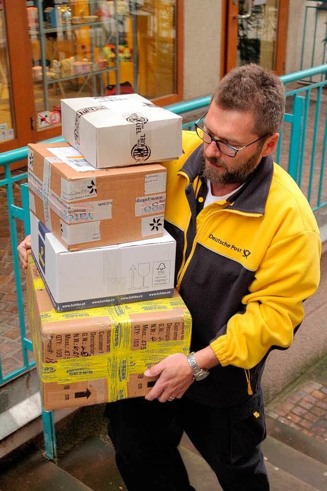 Helmut Kopp, voll bepackt.  | Foto: Thilo Bergmann