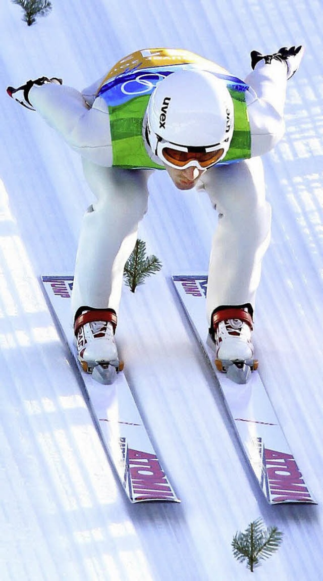 Einmal noch Olympische Winterspiele er...Spielen des Jahres 2010 in Vancouver.   | Foto: DPA