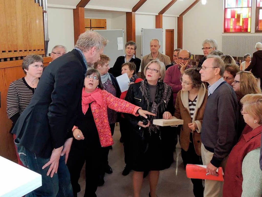 November: Rege diskutiert wird über die künftige Gestaltung der evangelischen Johanneskirche Elzach. November: Rege diskutiert wird über die künftige Gestaltung der evangelischen Johanneskirche Elzach.