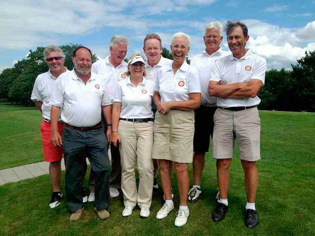 Juli: Das erfolgreiche Gutacher Golf -Team.