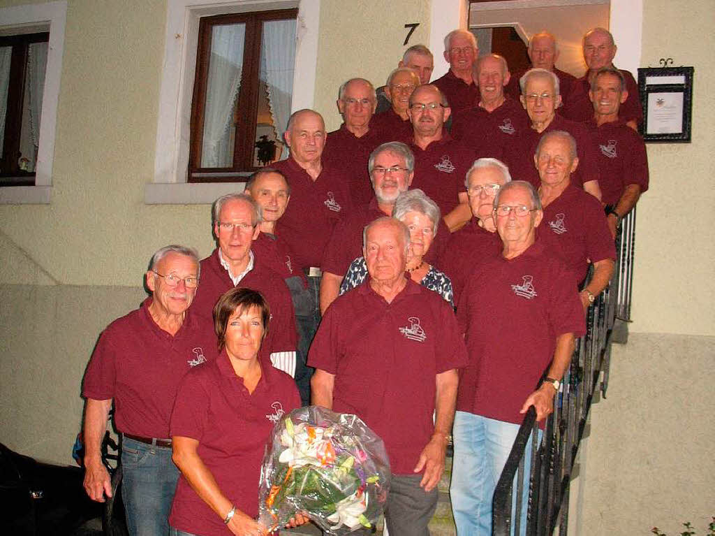 September: 20 Jahre Seniorenturnen in Simonswald. Die Mitglieder der Seniorenturngruppe trafen sich  zur Jubilumsfeier.
