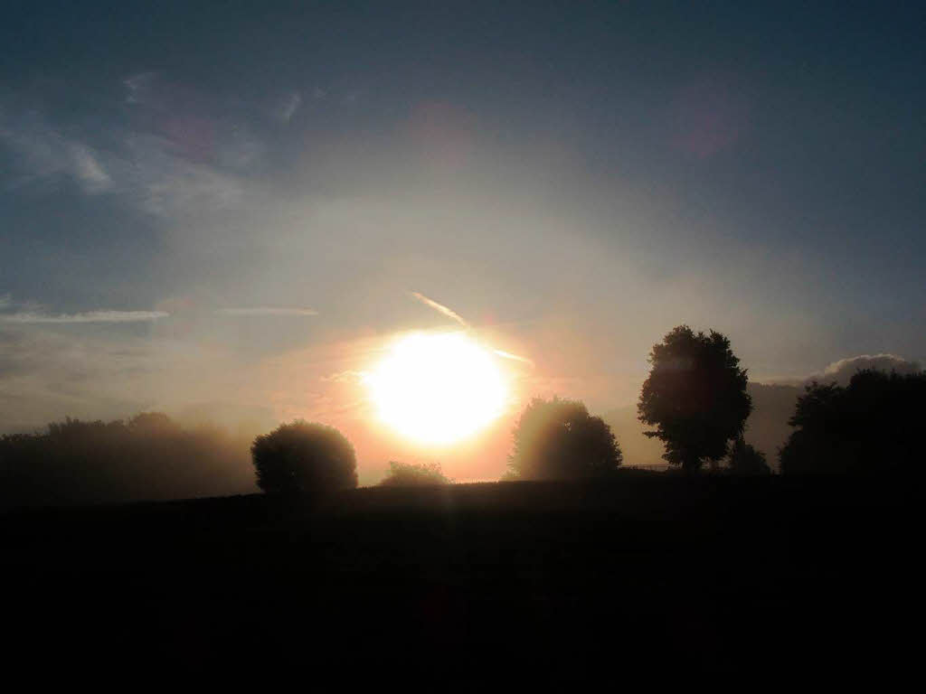 August: Zauberhafte Stimmung in der Luft.