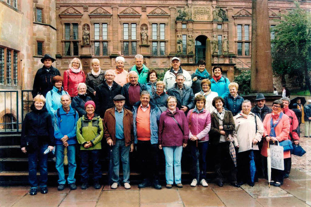 Oktober: Der Schwarzwaldverein Winden war in Heidelberg.