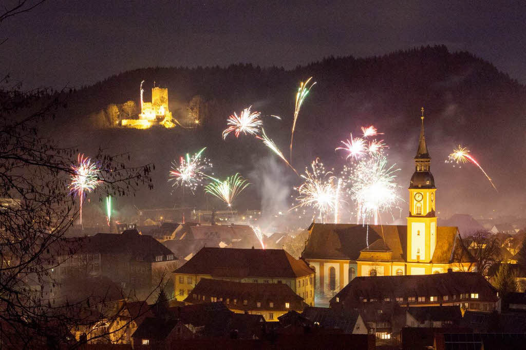 Waldkirch begrt das Jahr 2013.