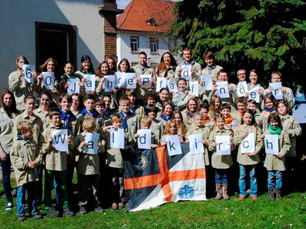 April: Die „Pfadis“ von Waldkirch werden 60 Jahre alt.