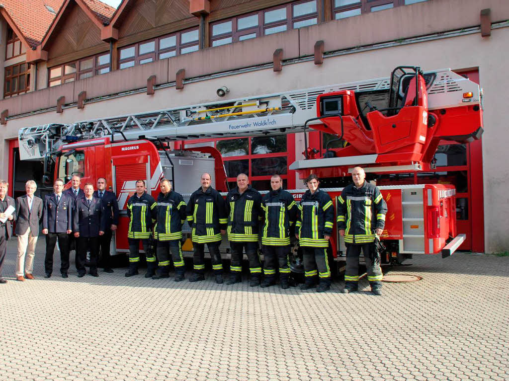 August: Waldkirch hat ein neues Drehleiterfahrzeug.