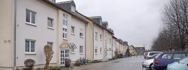 42 Sozialwohnungen an der Bahn  in Den... unter Lothar Fischer erworben worden.  | Foto: Frank Kiefer