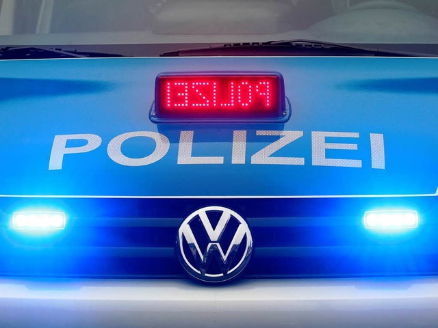 Die Polizei musste in Bad Krozingen ausrcken.  | Foto: dpa