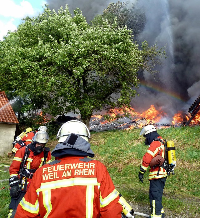 Grobrnde, wie im Sommer in ltingen,...e Wehr zur Hilfeleistung angefordert.   | Foto: LAUBER