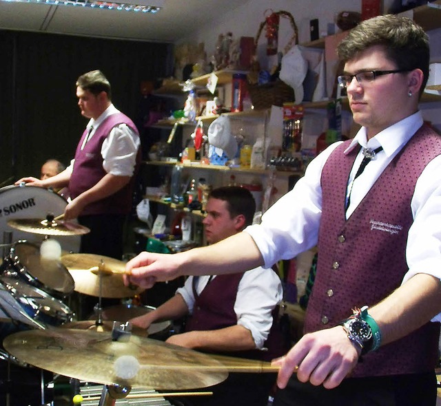 Das Schlagzeugregister, bei &#8222;Purple Drums&#8220; voll im Einsatz.  | Foto: Cornelia Selz