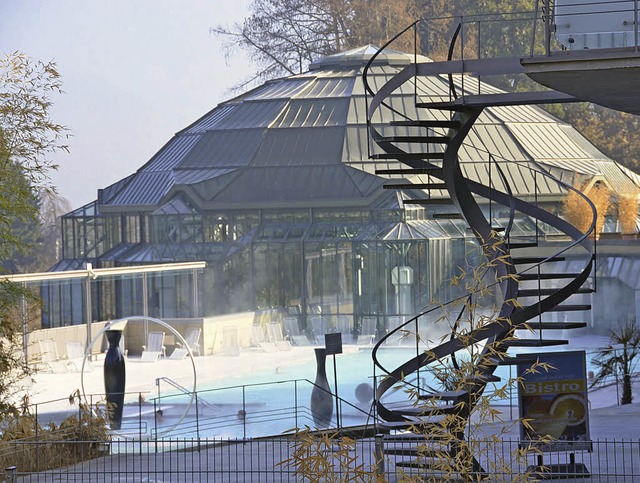 Auch im Winter ist die Cassiopeiatherm...gste aus dem gesamten Dreilndereck.   | Foto: Sigrid Umiger