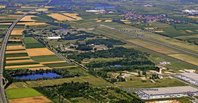 Zwischen Panzerstrae und Autobahn wr...mmt, sind noch viele Hrden zu nehmen.  | Foto: STADT LAHR