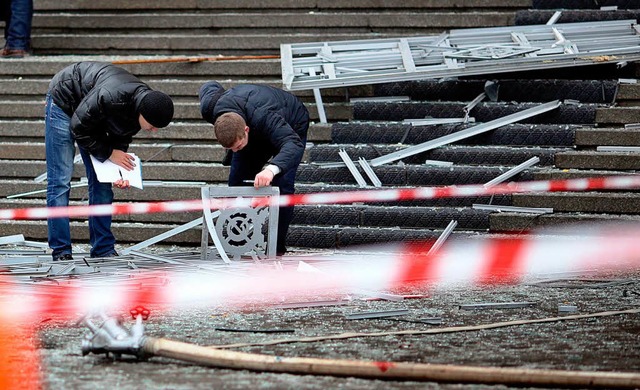 Die Untersuchungen zu den Anschlgen in Russland laufen.  | Foto: AFP