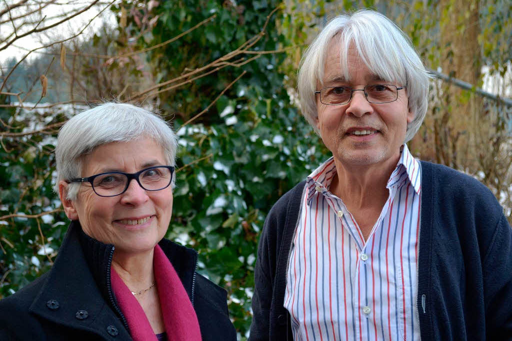 Brigitte Panther und Gottfried Schweickhardt leiten knftig mit Monika Opitz als Dreigestirn das katholische Bildungswerk Seelbach.
