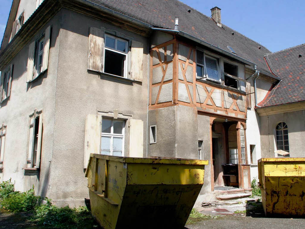 Das alte Pfarrhaus von Ottenheim wird saniert.