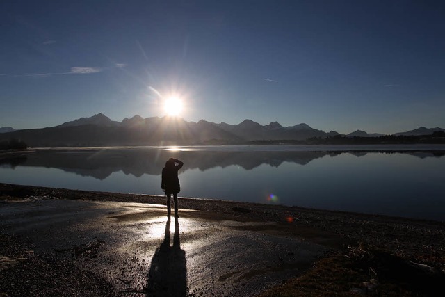 Wtzels neues Leben &#8211; Blick auf die Alpen   | Foto: dpa