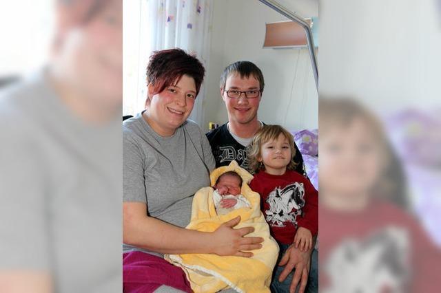 Florian, der Frühaufsteher: Das erste Neujahrsbaby in der Helios-Klinik