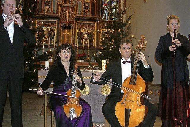 Barockmusik erfreut paarweise