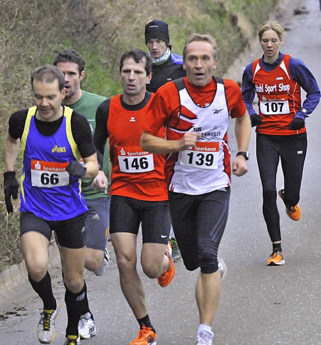 Beim Dreiknigslauf in Malterdingen la...und durchs Dorf&quot; in Malterdingen.  | Foto: Murst