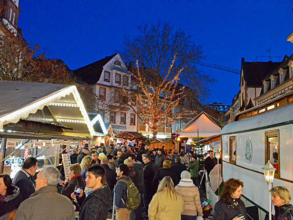 Impressionen aus der Adventszeit in der Lahrer Innenstadt