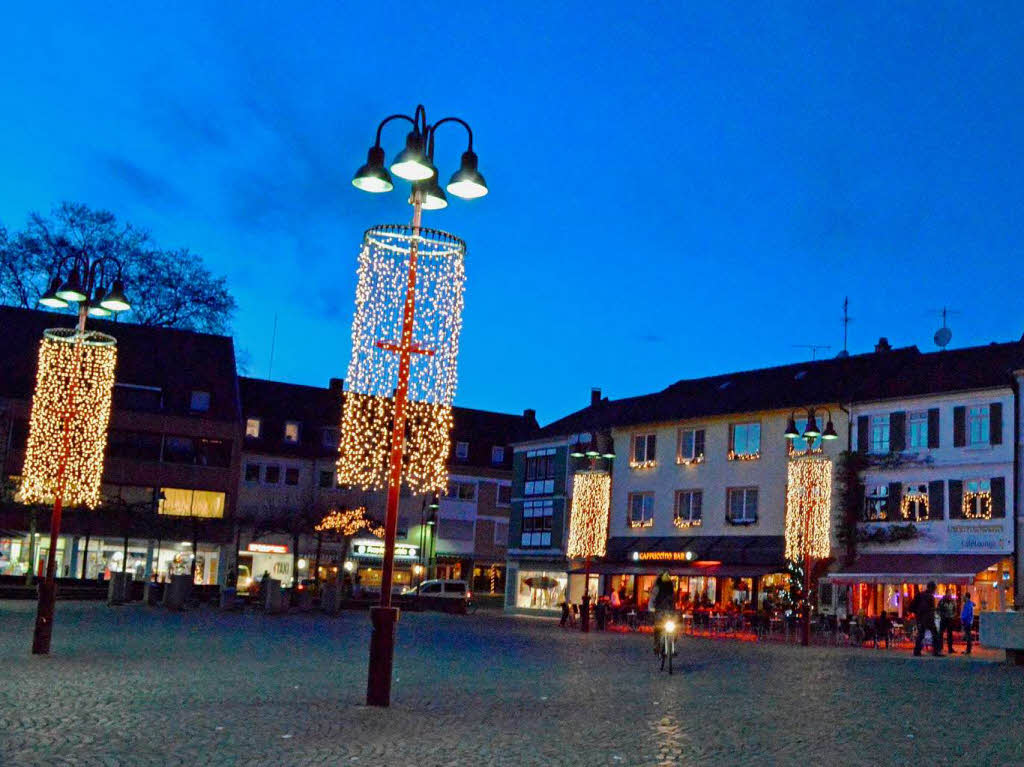 Impressionen aus der Adventszeit in der Lahrer Innenstadt