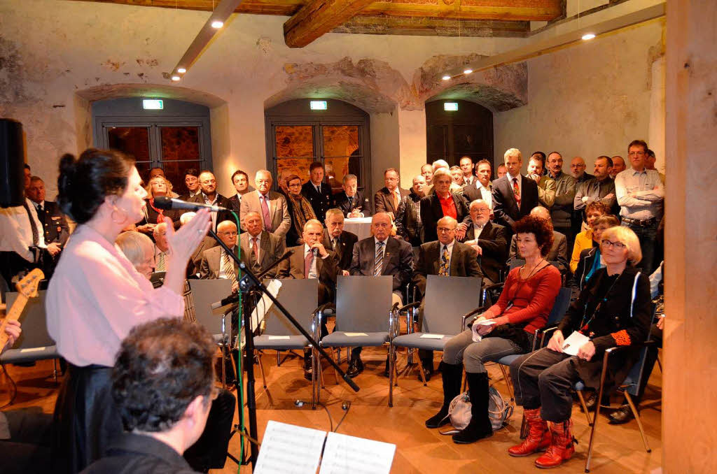 Frhlich und feierlich zugleich war der Neujahrsempfang der Gemeinde Kirchzarten.