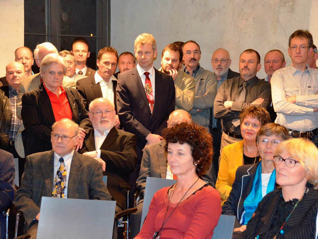 Frhlich und feierlich zugleich war der Neujahrsempfang der Gemeinde Kirchzarten.