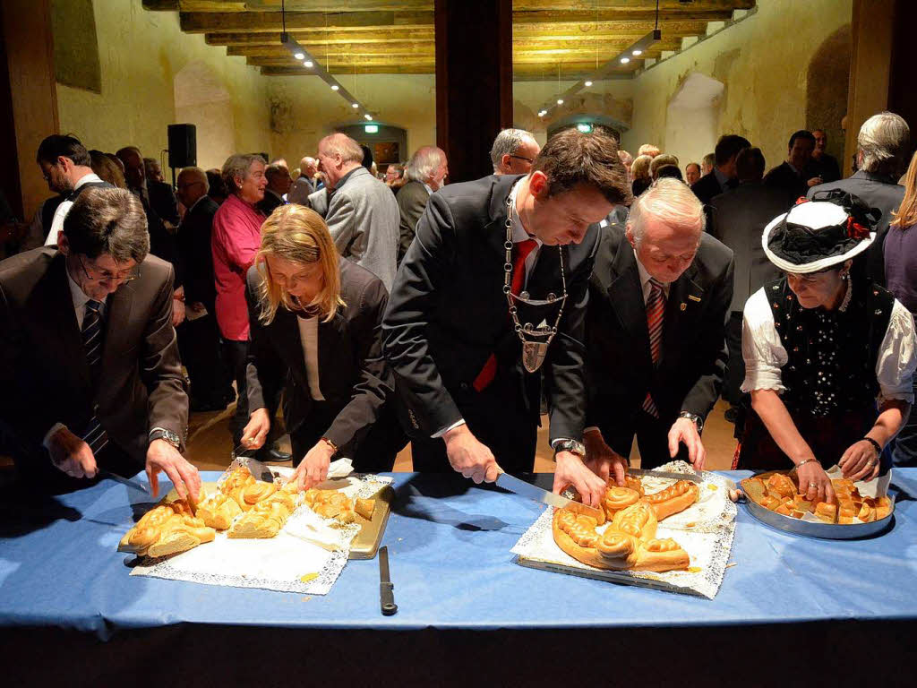 Frhlich und feierlich zugleich war der Neujahrsempfang der Gemeinde Kirchzarten.