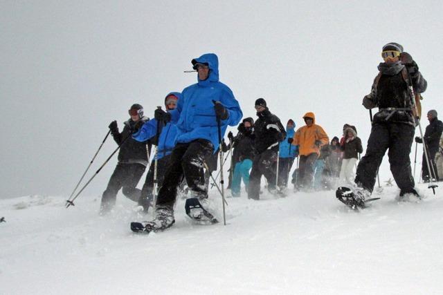 Fotos: Auf Schneeschuhen den Feldberg entdecken